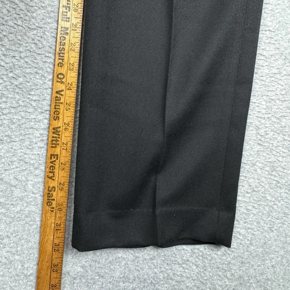 Banana Republic Emerson Dress Pants Mens 35x32 Black Wool Business Casual Work